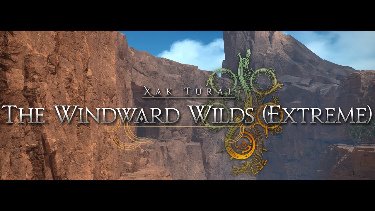 First Clear of 'The Windward Wilds' (Extreme) in FFXIV Dawntrail {SAM} Monster Hunter Collab