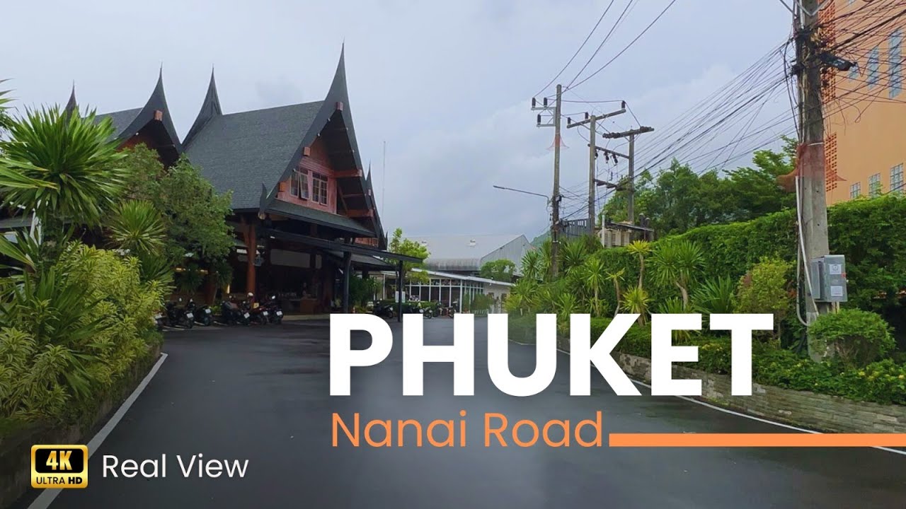 [🇹🇭 4K HDR] Walking Phuket Thailand: Patong Streets! Nanai Road in Hidden Places