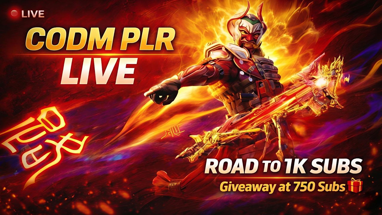 🔴 Road to 1K 🔥 | Giveaway at 750 Subs 🎁 | NEW Mythic DL Q33 Lotus Flames LIVE | CODM