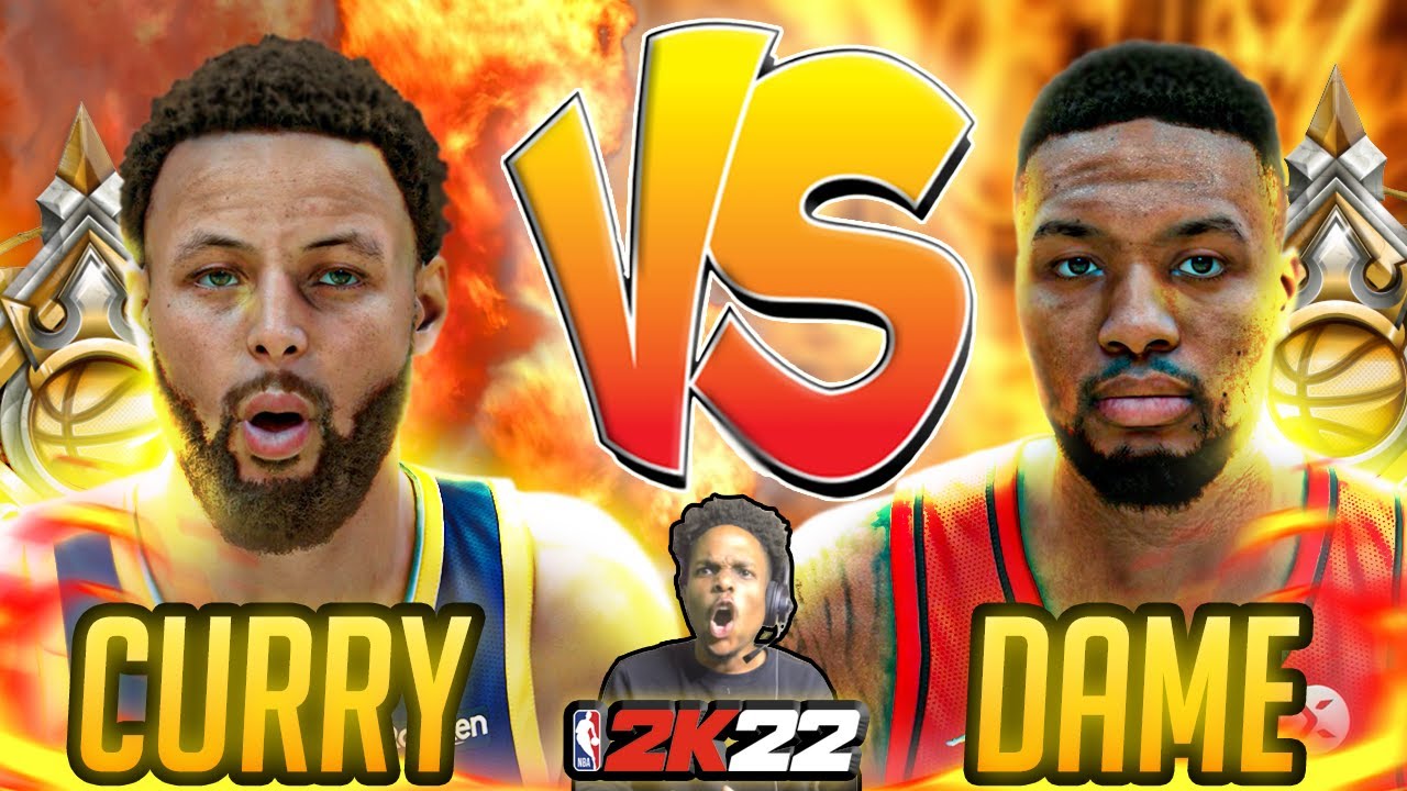 STEPHEN CURRY vs DAMIAN LILLARD!! NBA 2K22 NEXT GEN