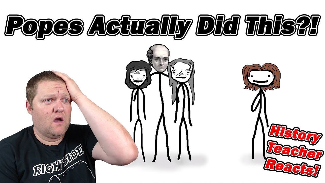 Scandalous Popes of the Middle Ages | Sam O'Nella | History Teacher Reacts