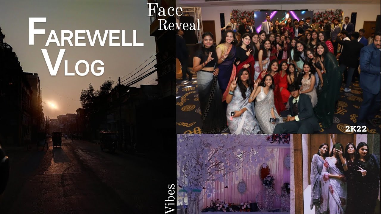 VLOG💚| Farewell party 🎊| Face reveal | happy vibes
