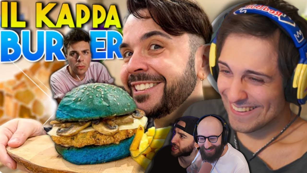 BLUR Reagisce al KAPPA BURGER di CICCIOGAMER89 🍔 Con MARZA e PESH