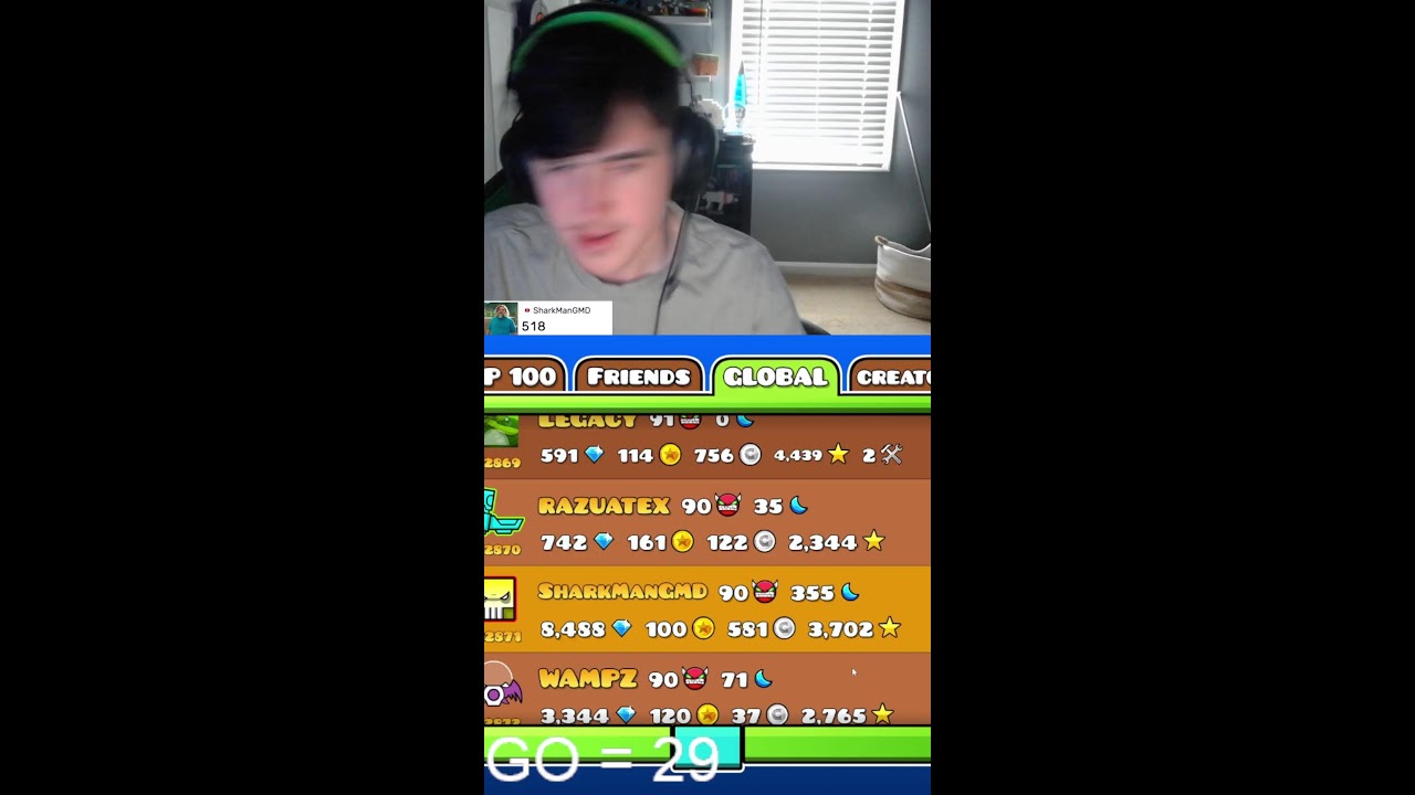 DEMON GRINDING! #shorts #gd #geometrydash