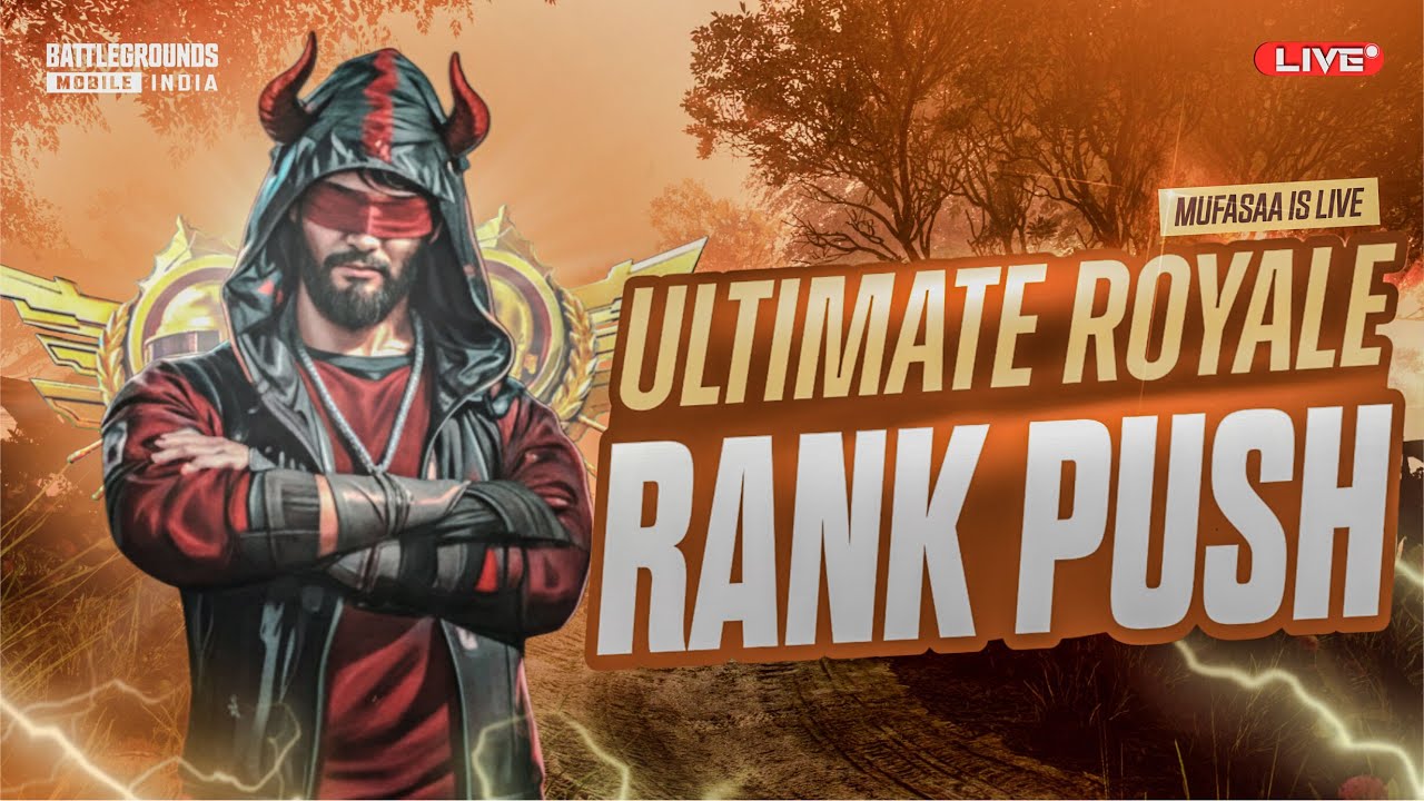 Exceed To Legend Ultimate Rank Push ! MuFaSaa is Live | BGMI |