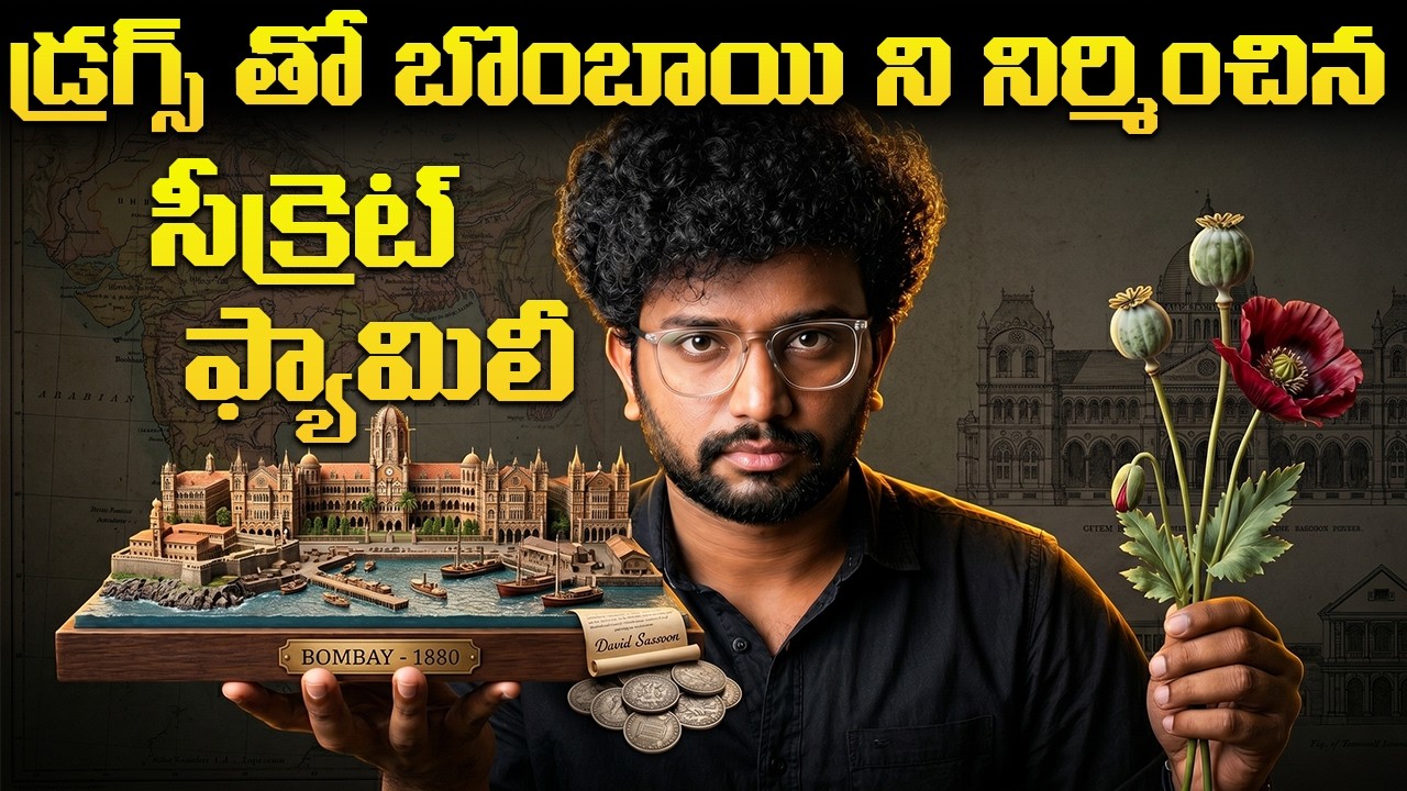 The Sassoon Family: How the Opium Trade Built Bombay | History of Bombay in Telugu