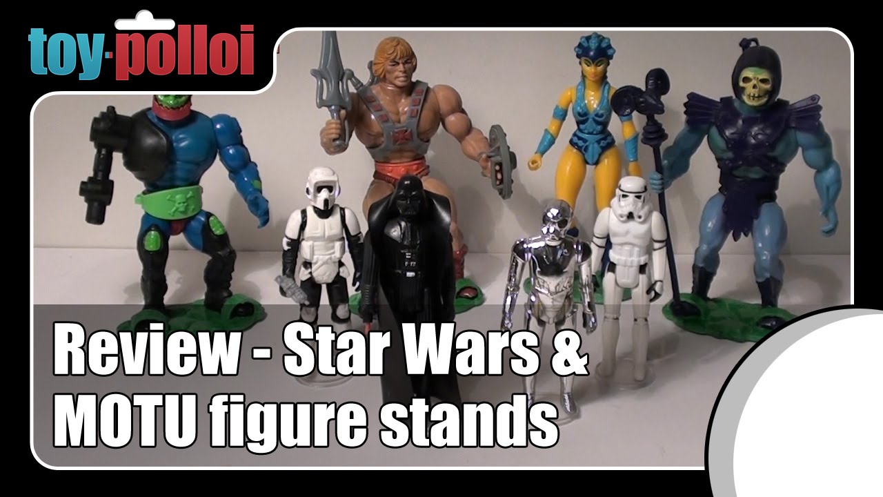 Toy review - MOTU & Star Wars action figure stands
