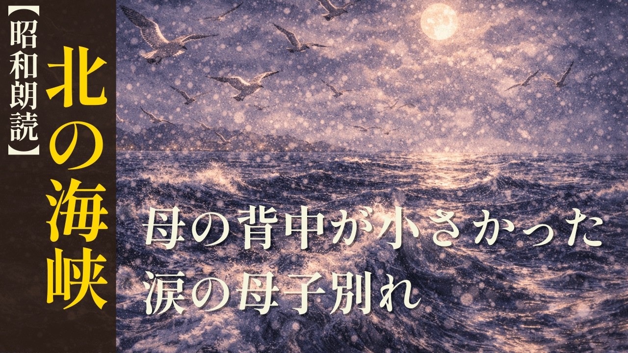 ​【ラジオ歌謡物語】眠れない夜に聴く「北の海峡」…涙なしでは聴けない母と子の別れ / 青函連絡船 / 昭和演歌メドレー
