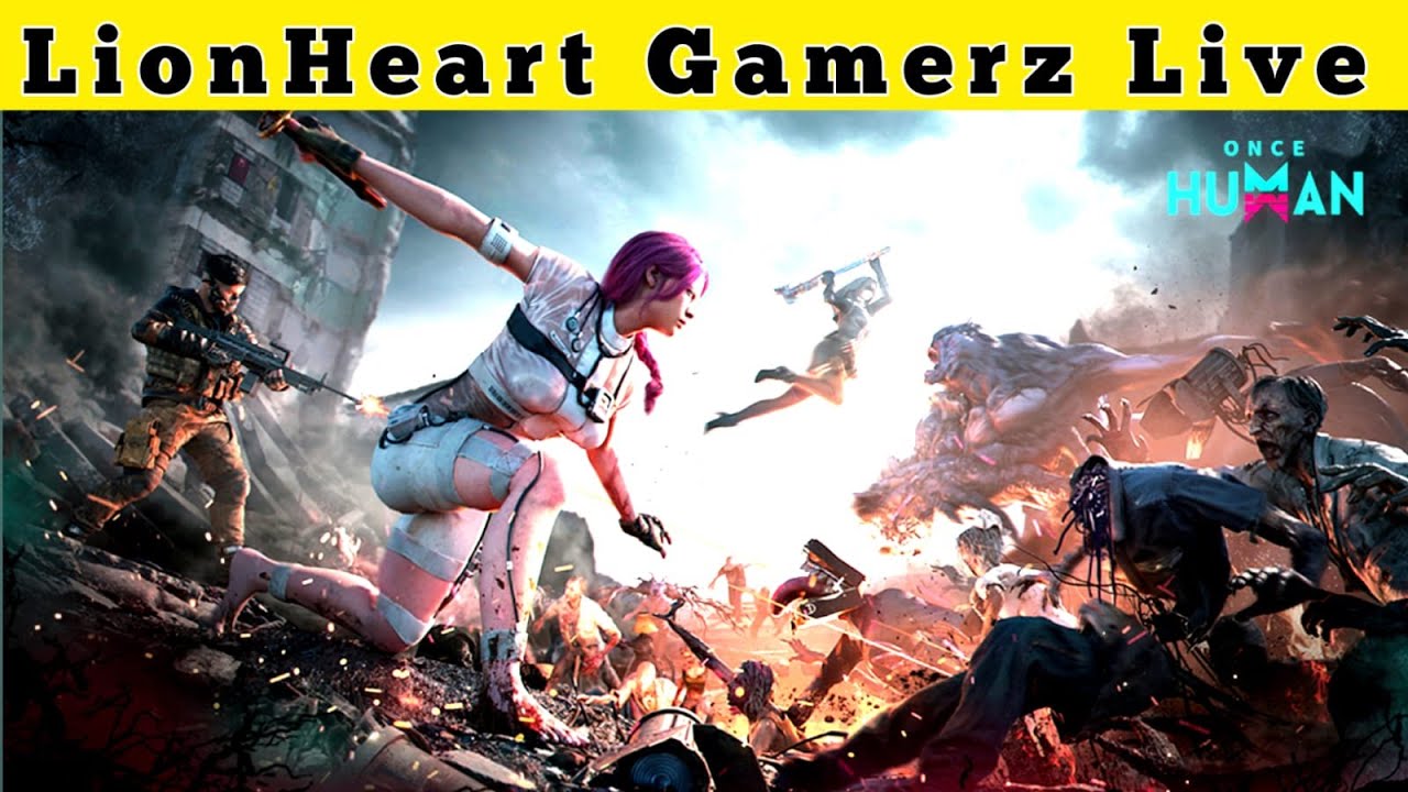 Once Human Horror | Game | भूतो का आतंक  | Darna Mana Hai #horror  #horrorgaming  #lionheart gamerz