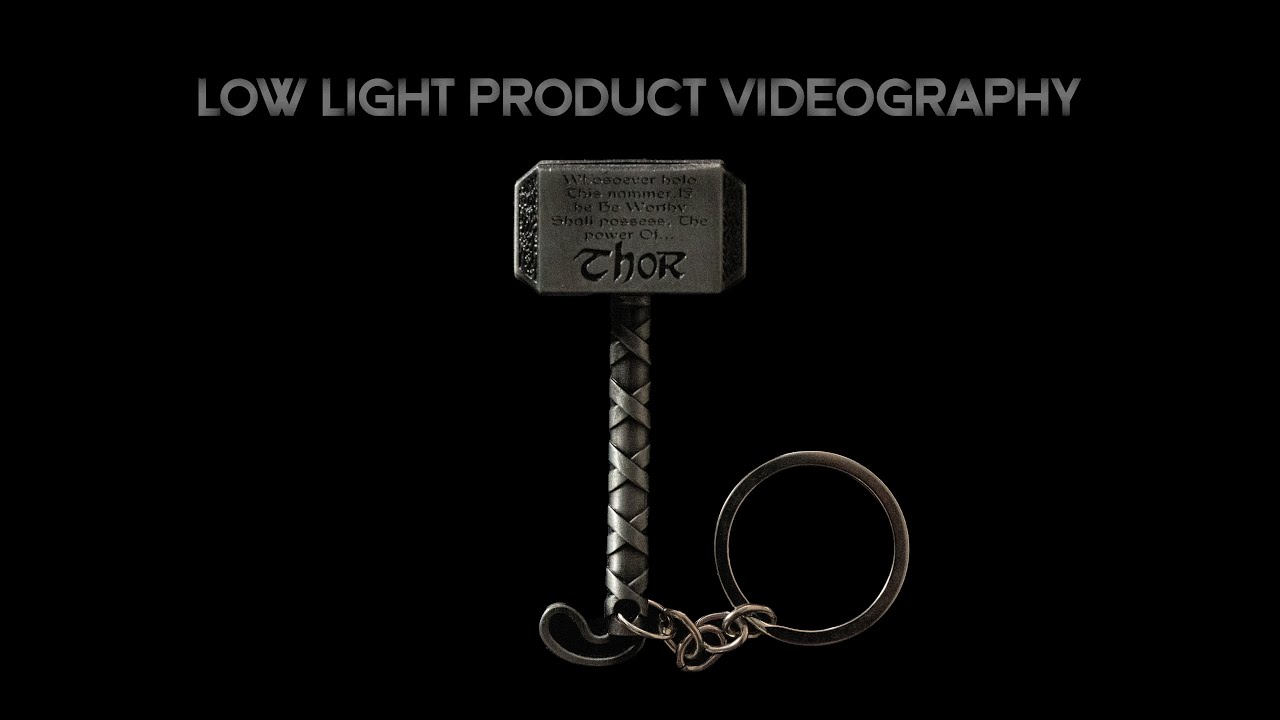 keychain - Product video | Low Light Product Videography | Thor Keychain