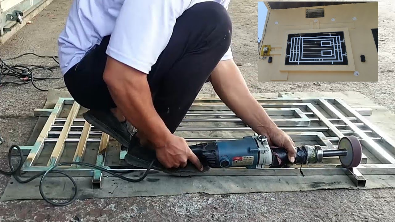 Stainless Steel Window Grill Full Process || How To Make Window Grill || @Ssweldingwork2024