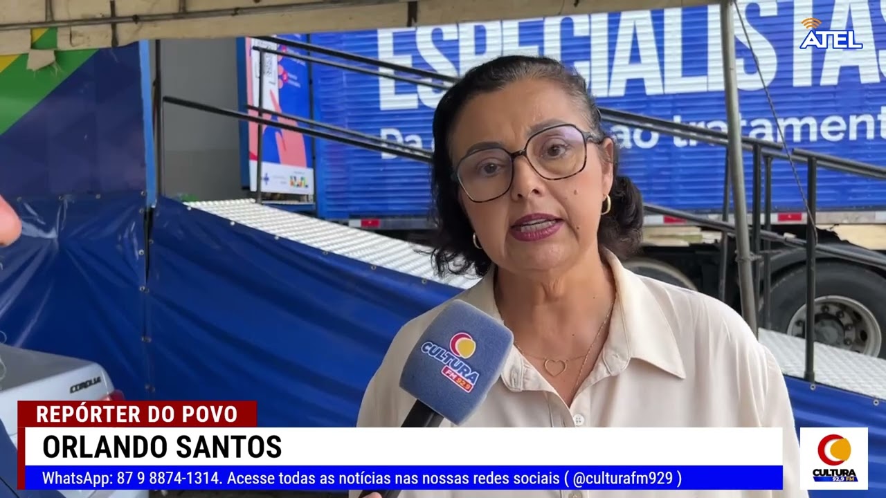 REPÓRTER DO POVO: ATENDIMENTOS ESPECIALIZADOS EM SAÚDE EM SERRA TALHADA