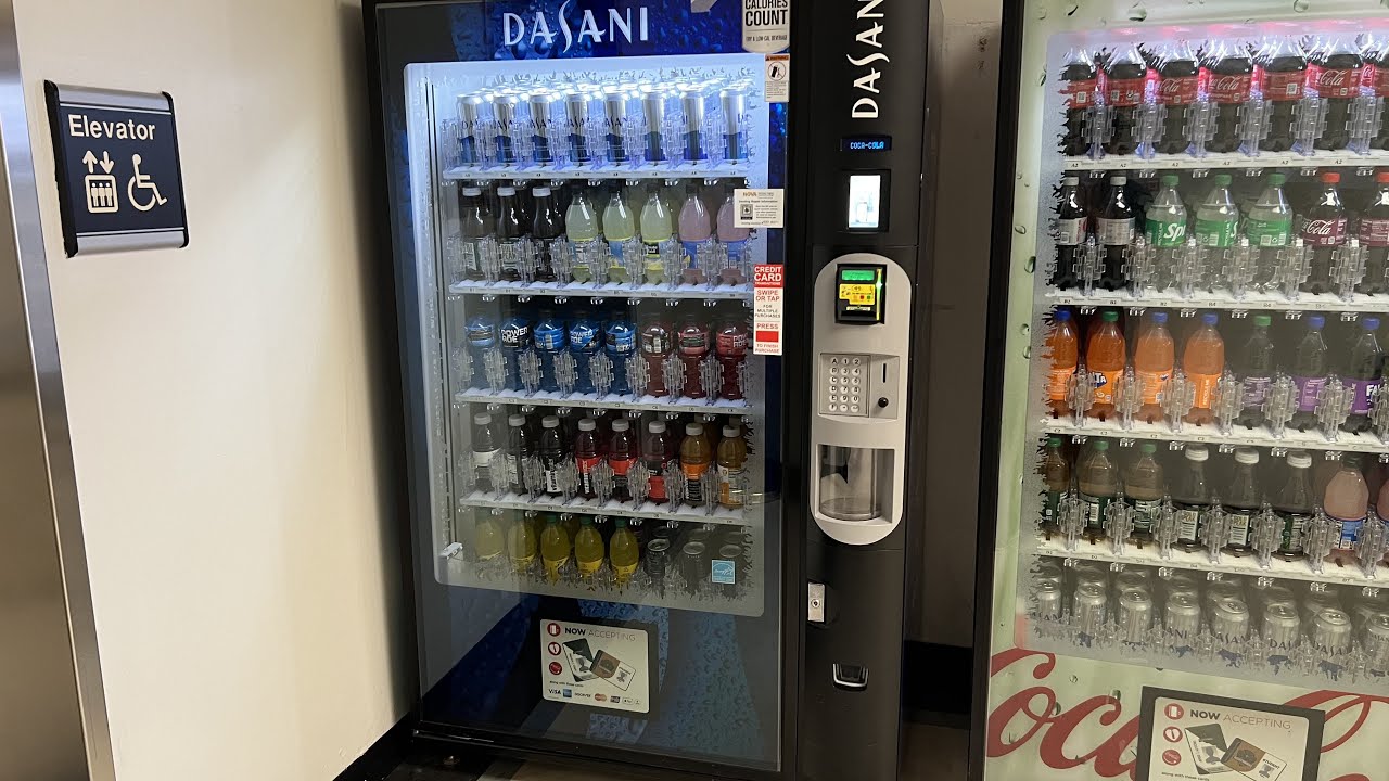 Coke vending machine at NVCC Mcdirarmind building Annandale VA