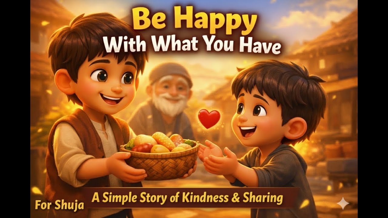 “How to Be Happy With Less | Motivational Story of Gratitude & Kindness”
