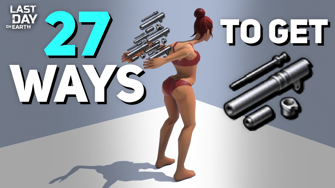 ALL 27 WAYS TO GET FACTORY PARTS! - Last Day on Earth: Survival