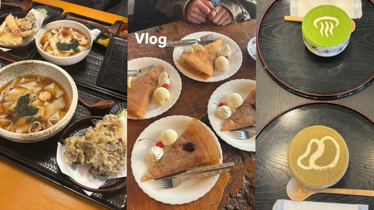 【vlog】草津温泉・軽井沢1泊2日プチ旅行|いっぱい食べて癒された♨️