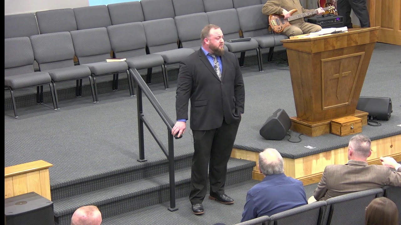 Sunday Morning Service - Bro. Zach Howerton  1-18-26