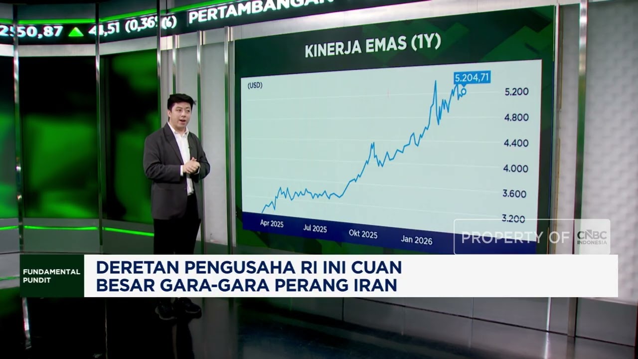 Deretan Pengusaha RI Ini Cuan Besar Gara-gara Perang Iran