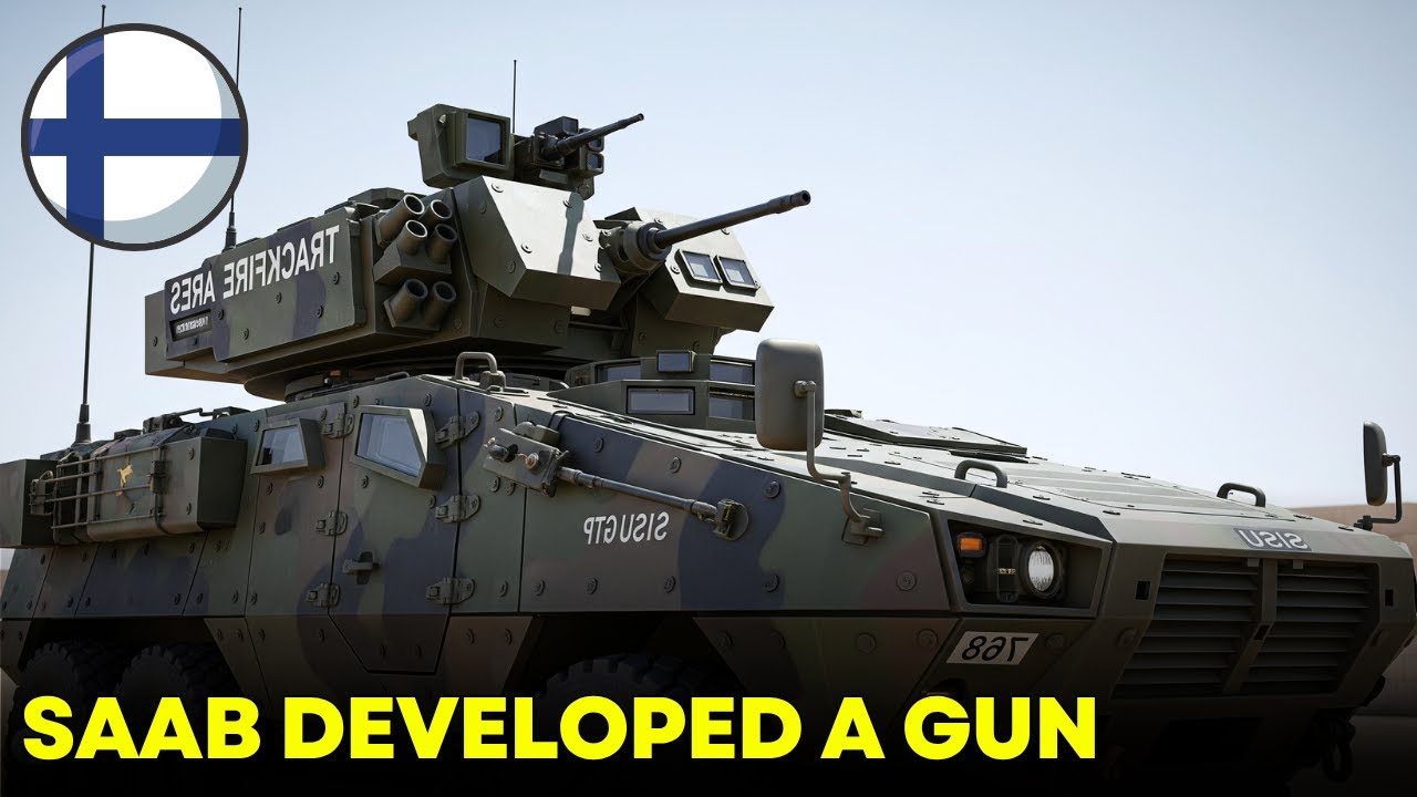 Saab developed a 30-mm gun for the Sisu GTP armored car