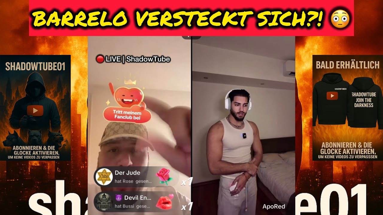 🔴 LIVE | BARRELO traut sich kaum noch vor die Kamera 😳 ApoRed kommt plötzlich in den Livestream