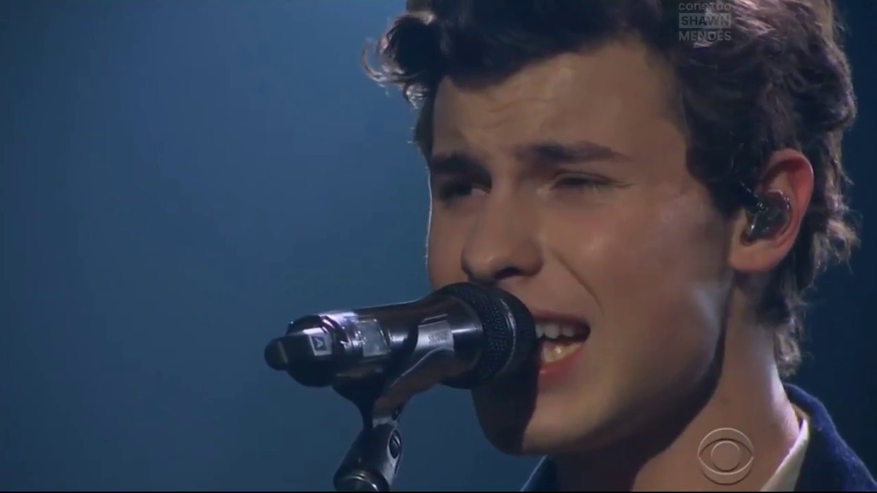 Shawn Mendes performing 