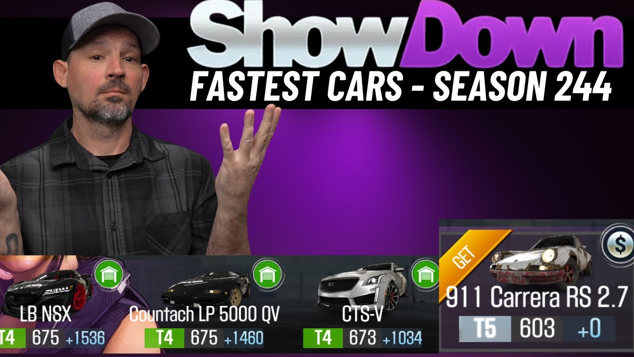 CSR2 Elite Showdown Season 244 Самые быстрые машины &mdash; Лучшие машины?