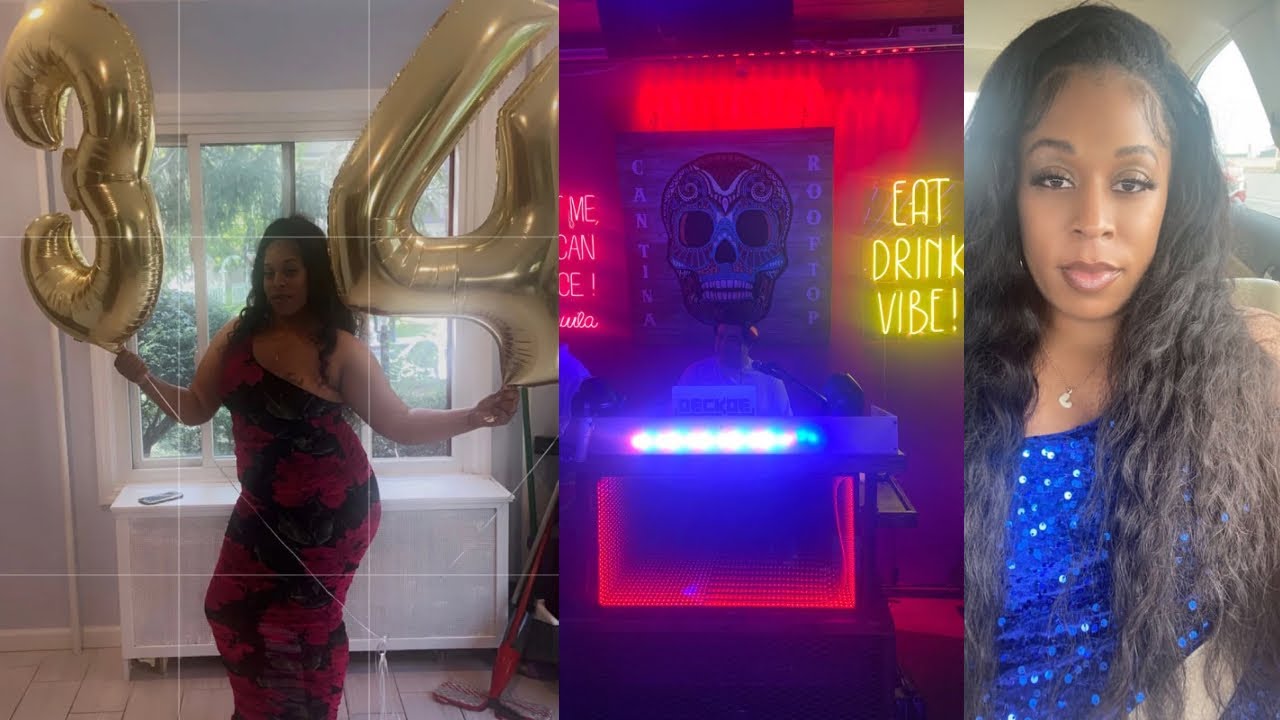 Birthday Vlog!! Stoned Pizza,Catina Rooftop!! NYC City Nights!!