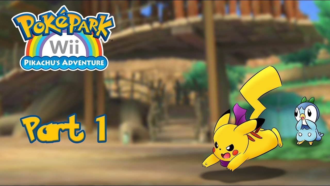 GabeandJess play: PokePark Wii Part 1