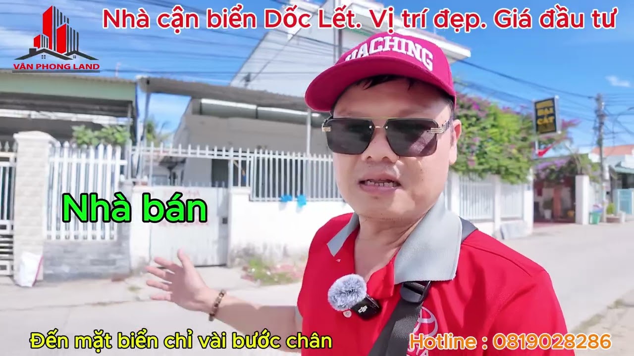 Nhà Biển Dốc Lết. Cận đường Lê Hồng Phong. Phường Đông Ninh Hoà. Khánh Hoà.