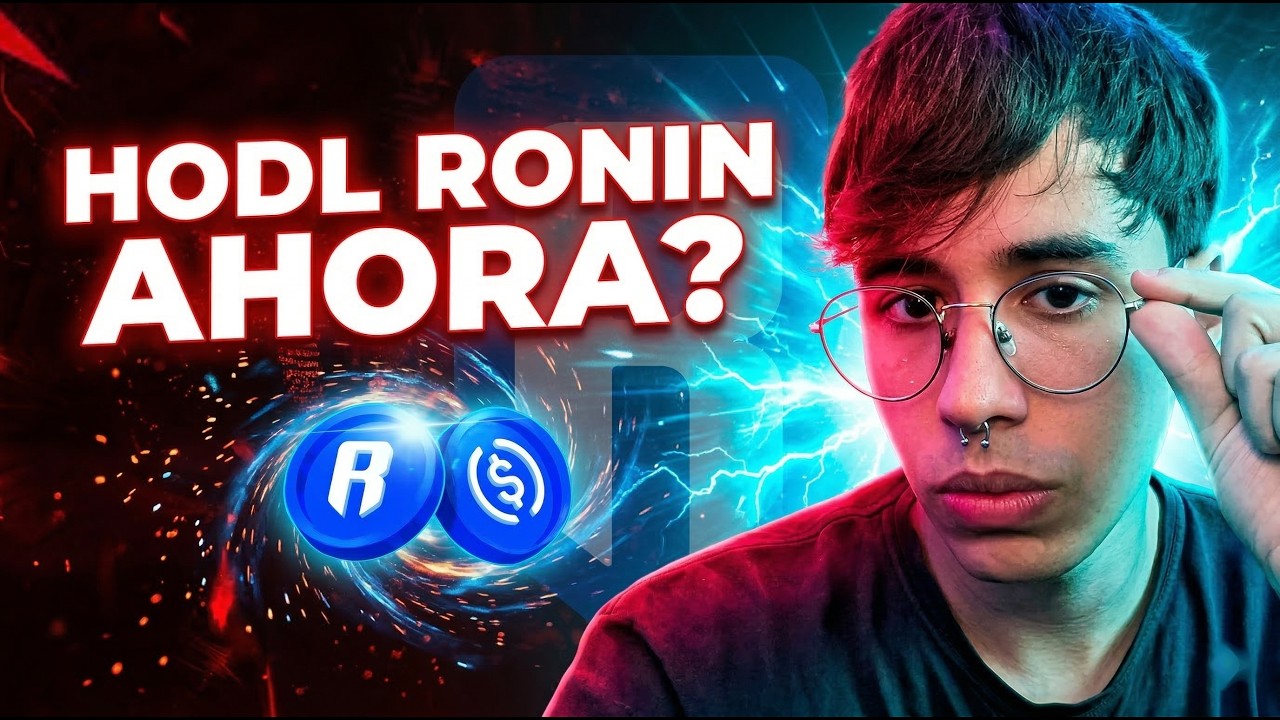 🛑 POR QUE DEBERIA HOLDEAR RON AHORA? | Ronin netwok