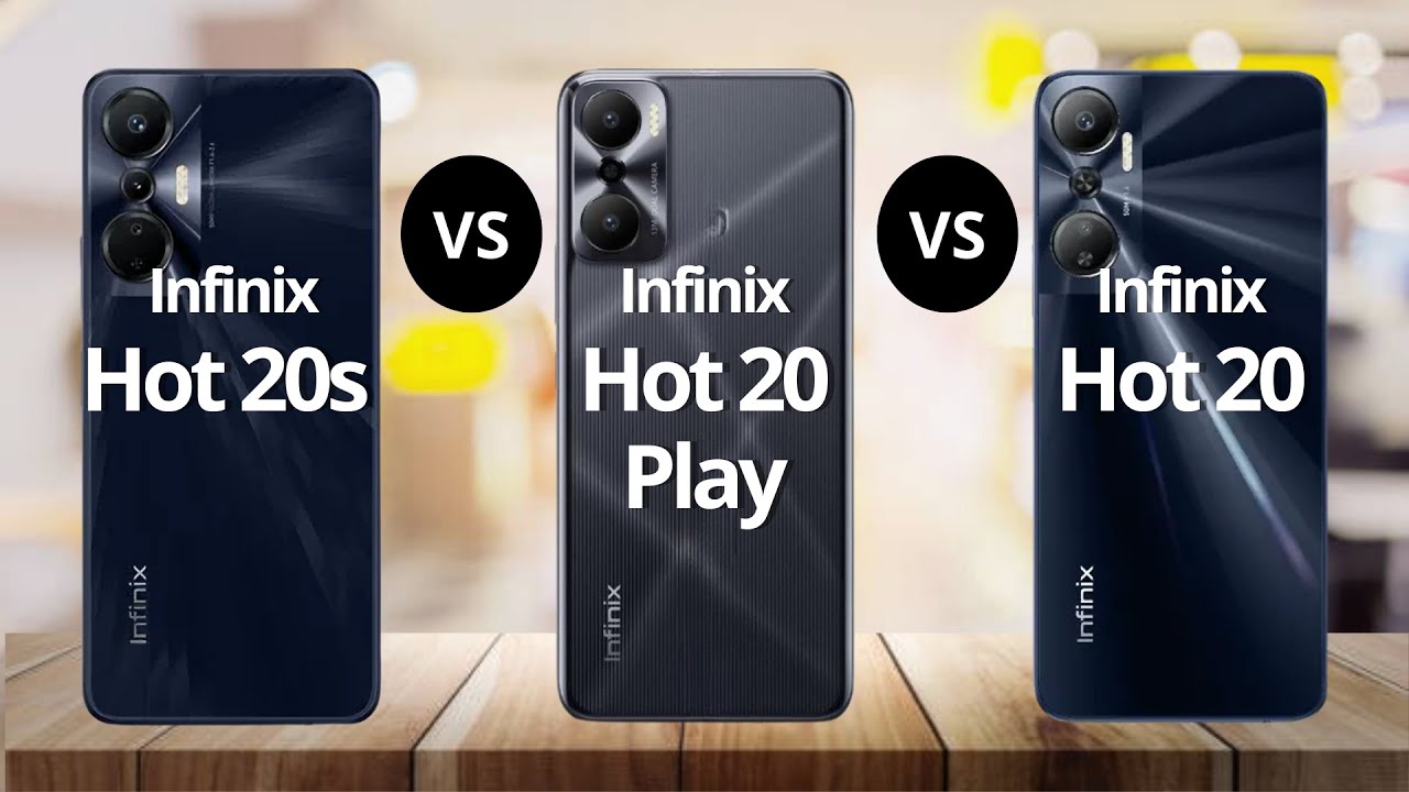INFINIX Hot 20 Vs Hot 20S Vs Hot 20 Play │ Características y Especificaciones 😨