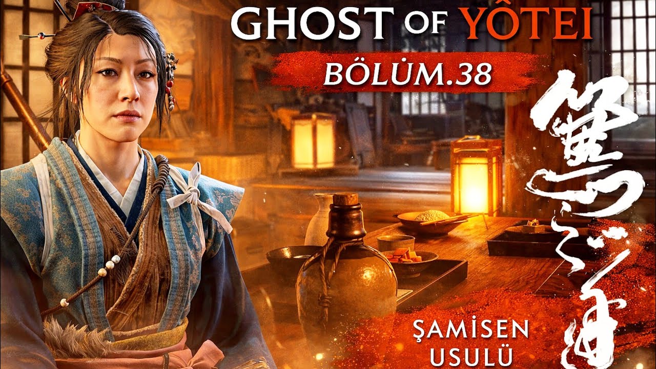 GHOST OF YŌTEİ BÖLÜM.38 ŞAMİSEN USULÜ#ghostofyotei #ghostofyoteigameplay #ghostofyoteitürkçe #gaming
