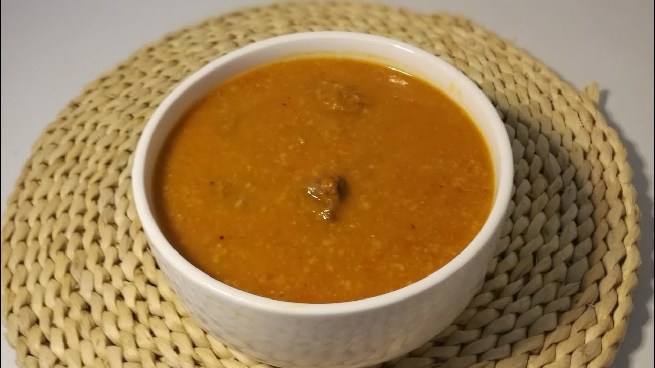 شوربة كويكر باللحم
