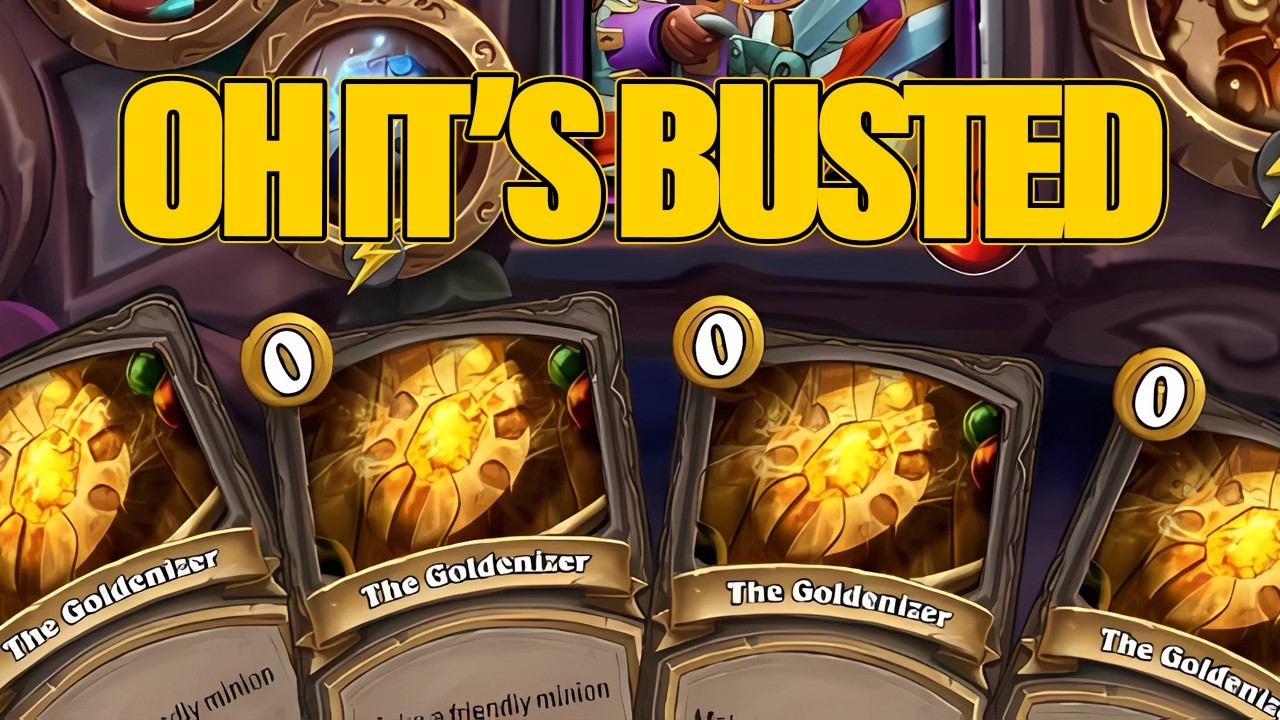 Printing So Many Goldenizers This Is Impossible To Lose | Dogdog Hearthstone Battlegrounds