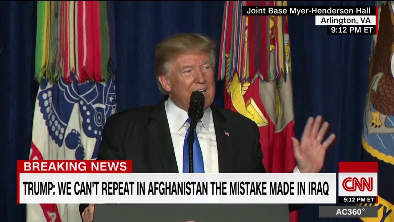 President Trump's full address on Afghanistan