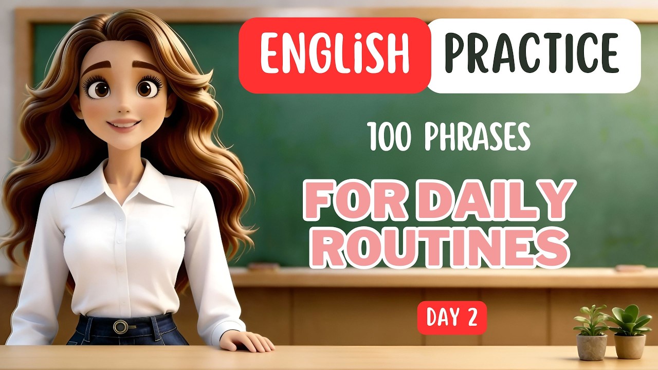 English Every Morning | SLOW Shadowing Practice for Beginners (Day 2)