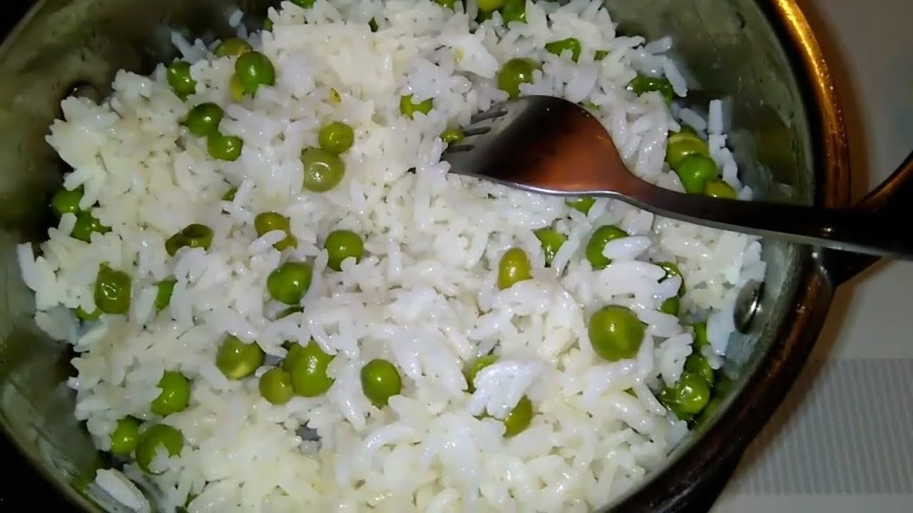 Arroz Graneado con Arvejas