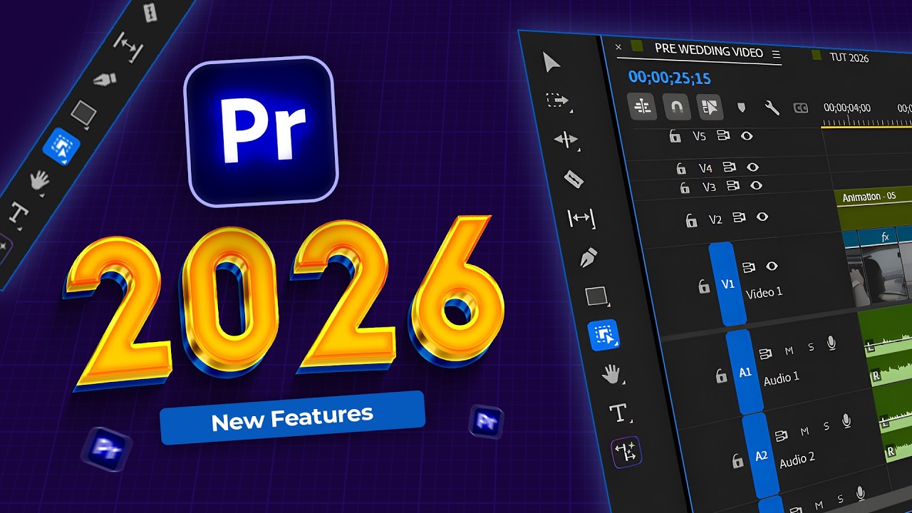 Premiere Pro 2026 is HERE! 🚀 NEW AI Features & Effects You Need to See