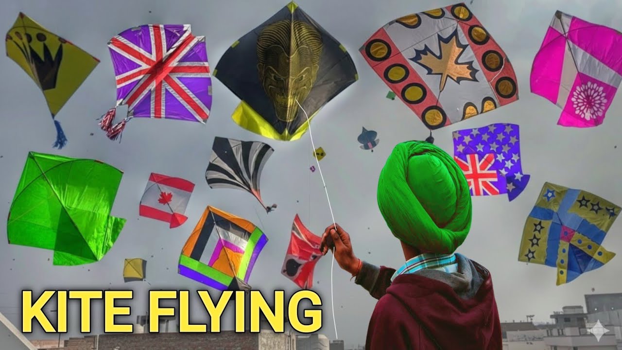 Kite Flying In Village | Full Masti And Fun | Karan Suhaan Vlogs 