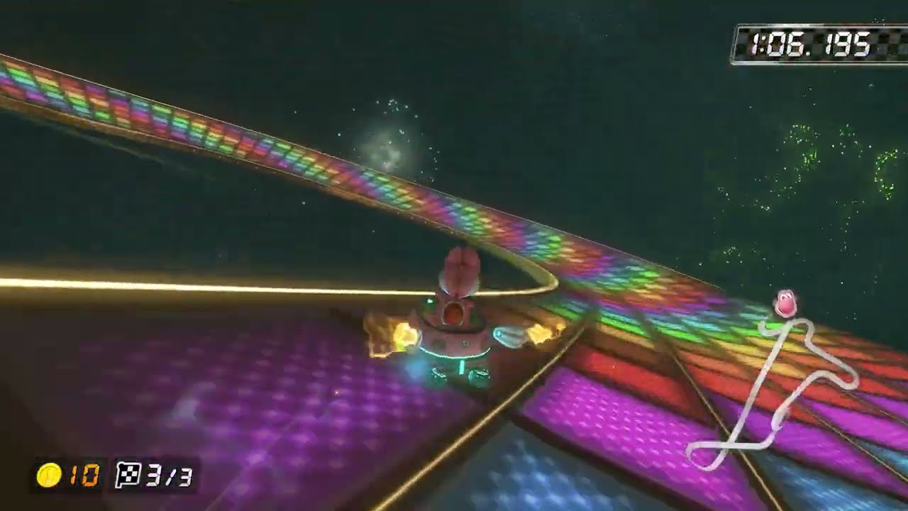 N64 Rainbow Road [150cc] - 