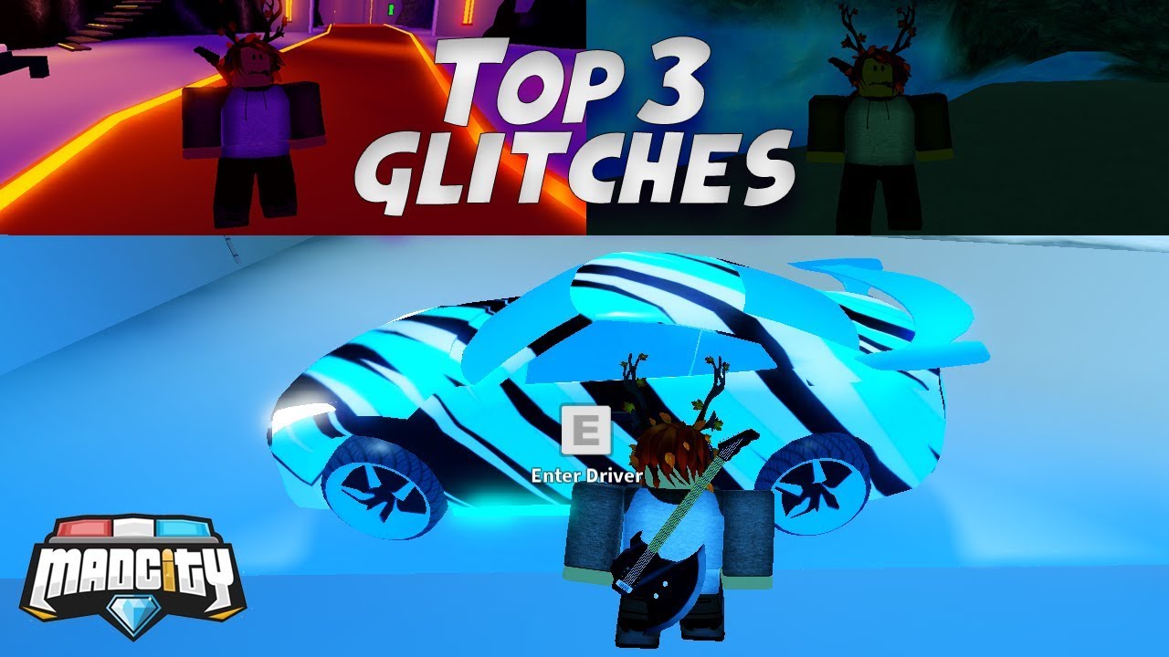 TOP 3 BEST GLITCHES YOU SHOULD KNOW IN MAD CITY (Roblox)