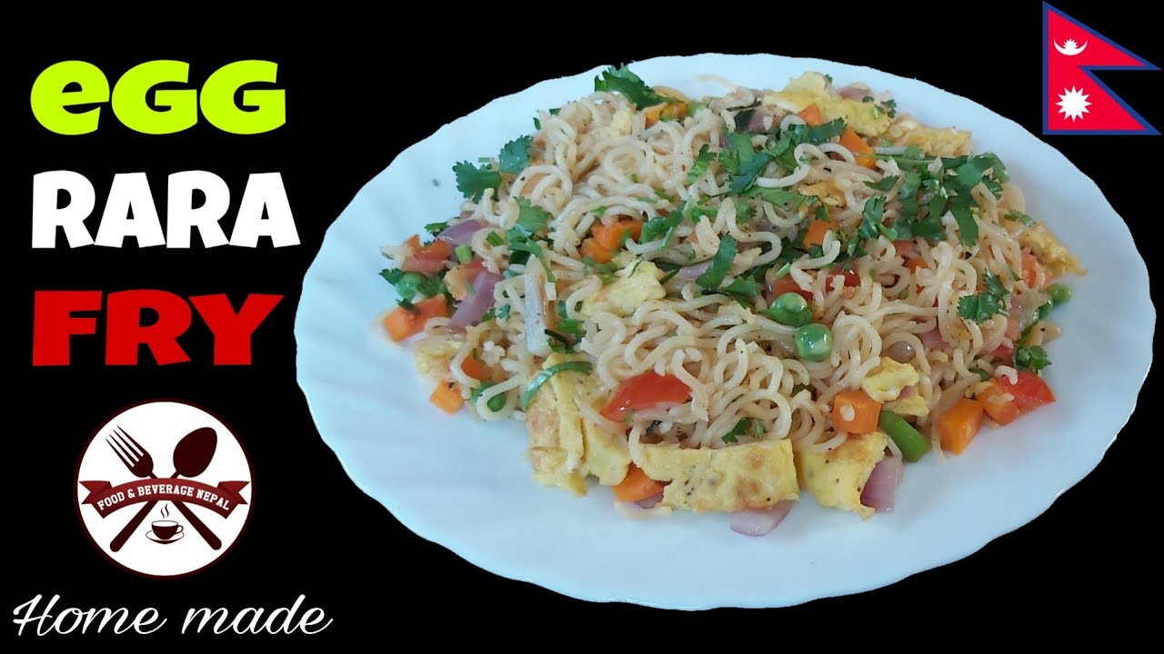 यसरी बनाउनुहोस् रारा चाउचाउ अण्डा राखेर हात चाट्नु हुनेछ || Egg Fry Noodles Recipe  || F&B Nepal