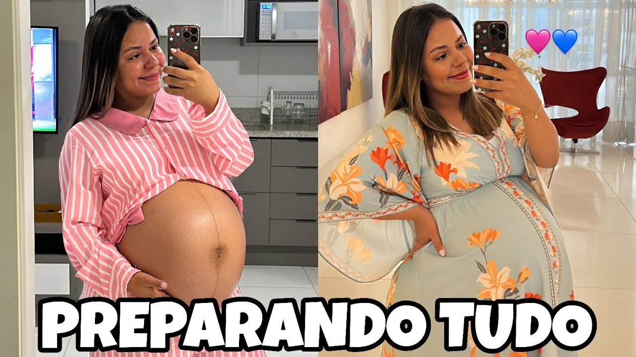BRUNA LOHAINE ORGANIZA A MALA MATERNIDADE PARA O NASCIMENTO DOS GÊMEOS