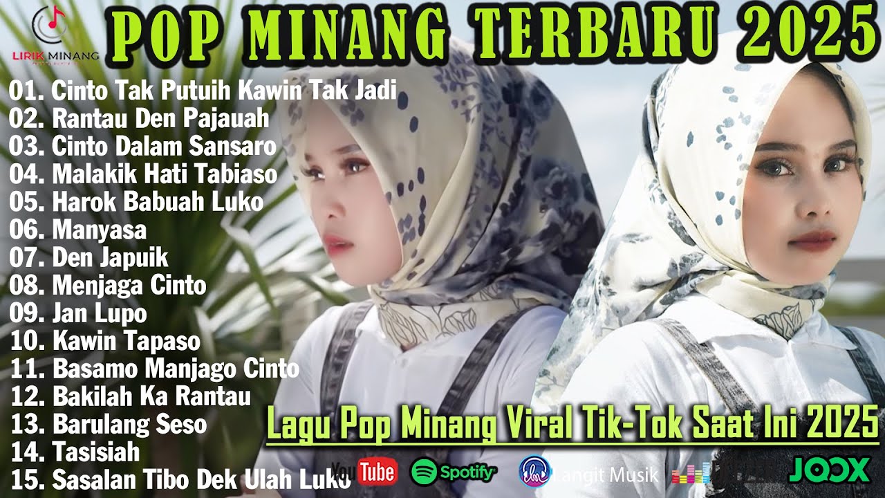 Pop Minang Enak Didengar menyentuh Hati - Lagu Minang Terbaru 2025 Bikin Baper