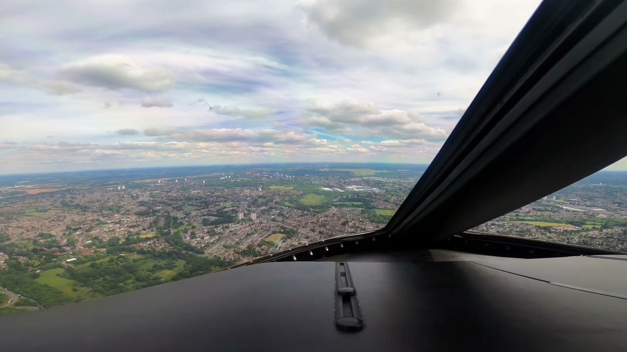 Birmingham (EGBB) (BHX) | Approach & Landing | ILS Runway 15 | Learjet 75