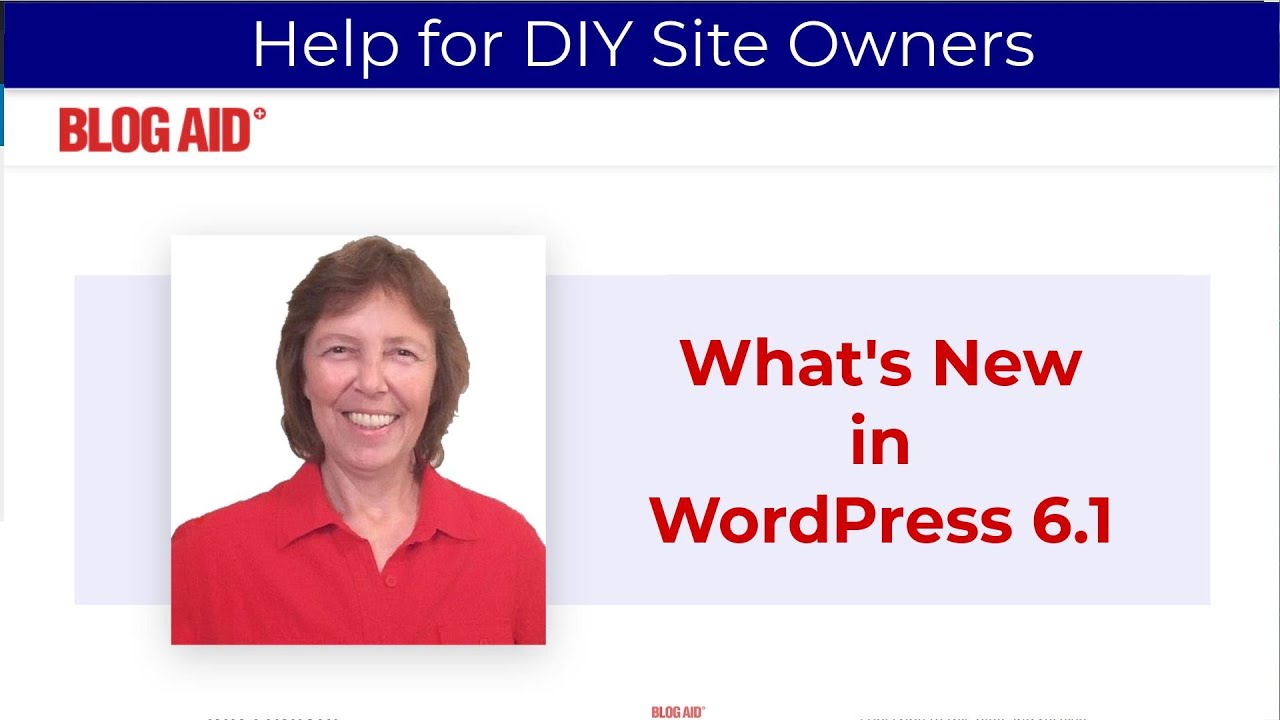 New in WordPress 6.1