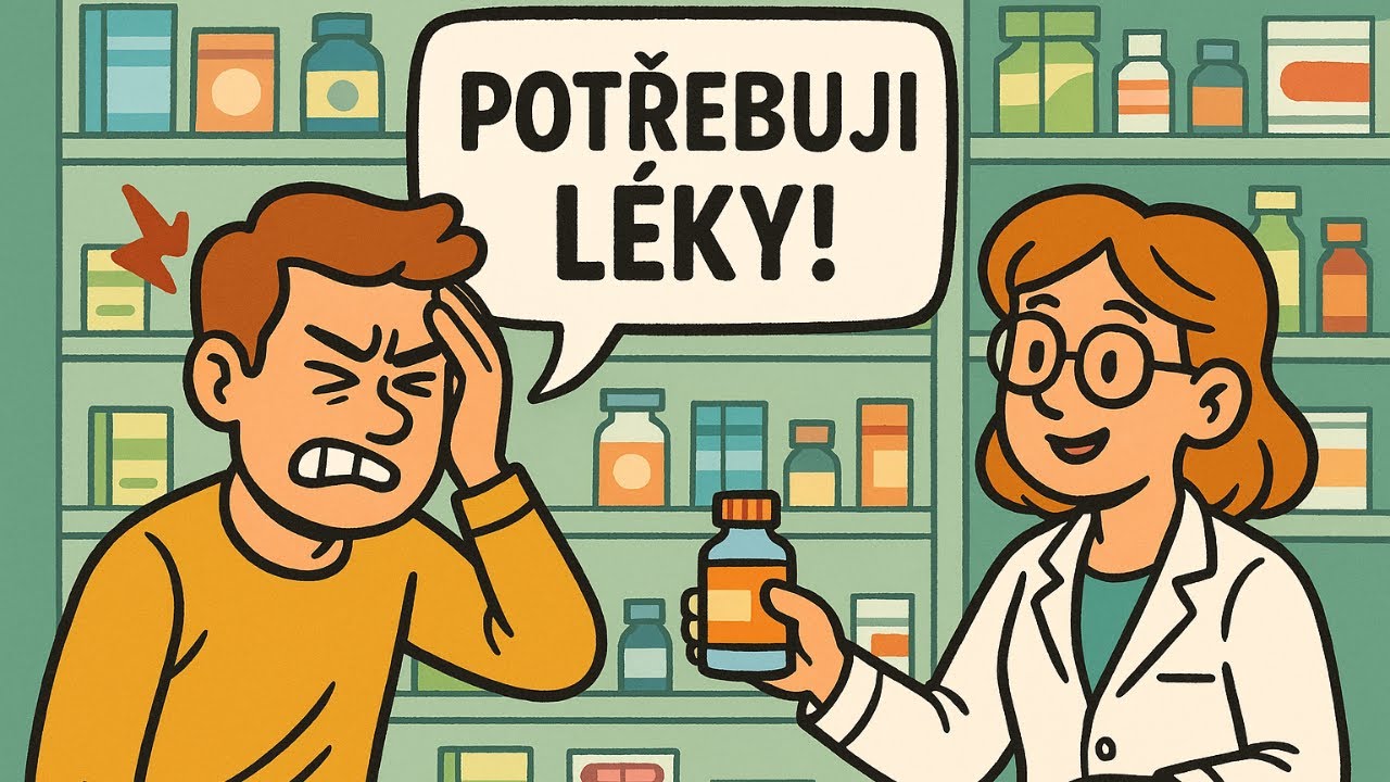 Czech A2 Exam –  How to Buy Medicine💊🛒 | lesson recording