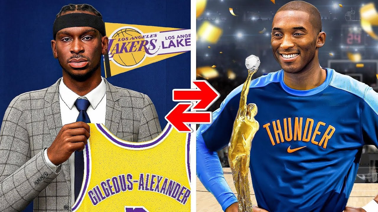 I Swapped SGA and Kobe Bryant's NBA Careers