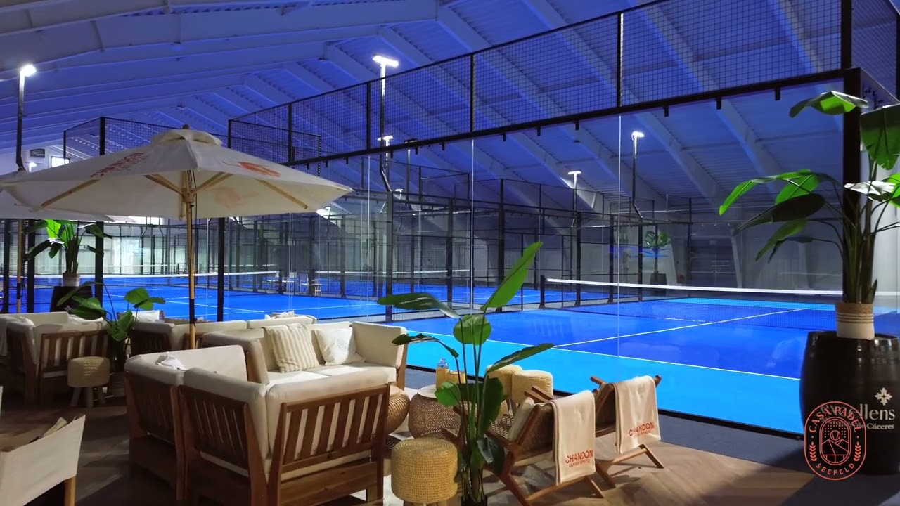New Padel club in Tirol. Casa Padel, Austria.
