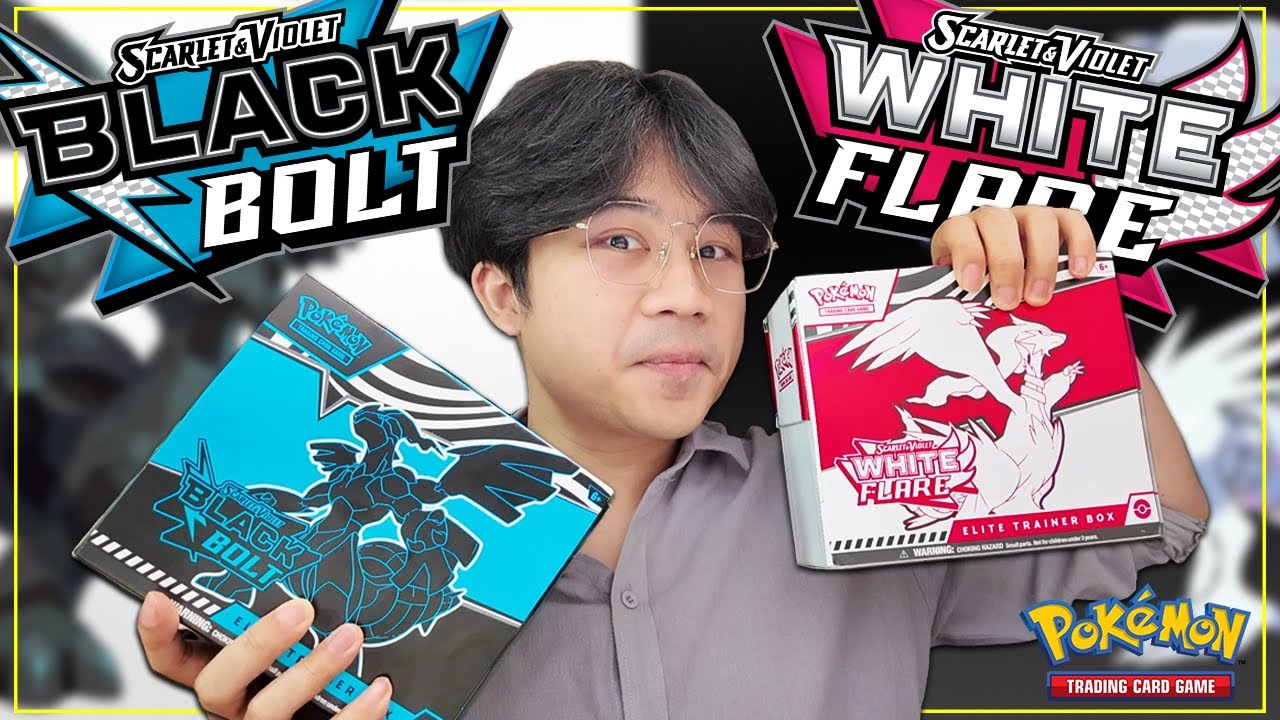 เปิดการ์ดโปเกม่อน เซต Black bolt & White flare [ENG]: ETB คู่กันสวยๆ แล้ว Hit ออกเกือบทุกซอง!!!